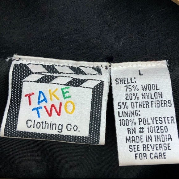 Holiday Take Two Vintage Christmas Jacket Boxy Red Embellished 80’s  Large - Picture 4 of 16